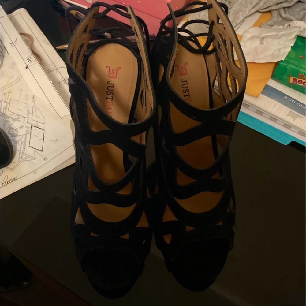 Black sandals